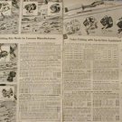 1958 Fishing Rods Reels Ad~Zebco/Shakespeare/Pflueger