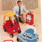 1982 Little Tikes President Tom Murdough Advertises Happy Pumper & Car Toys Ad