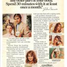 1975 Clairol Hair Condition Treatment Ad~Julius Caruso