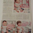 1957 Vintage American Character TINY TEARS Doll/Accessories Catalog Ad Pg~1950s
