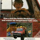 1981 Tonka (Mound MN) Mudslinger Off-Road Racer Toy Truck Ad Page Advertisement