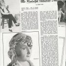 1980 Article/Ad/Pics/Info on Rudolph Valentino Doll