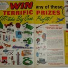 1960s Mickey Mantle N.Y.Yankees Nat'l Youth Sales Club Roadmaster Etc Prizes Ad