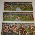 1962 Ad~Boy Scouts in Uniform Playing Tug of War & drinking Coca Cola/Coke~Ughhh