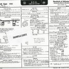 1962 A.E.A. Chevrolet Chevy II Auto Tune-Up Chart~Lots of Valuable Information