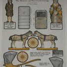 1925 Madisons & Family Carriage Paper Doll Cut Outs Pg