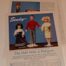 1990 Vintage Article/Pics/Information on Pedigree Sindy Teen-Age Fashion Doll