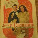1947 Cigarette Ad~ Perry Como,Jo Stafford~Singing Stars