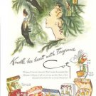 1946 Coty Perfume Fragrance Bottles Lovely Ad~40s