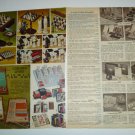1969 Vintage Ad Pages for Classic Chess Sets/Games~Gothic,Renaissance,Cavalier