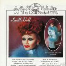 1995 Vintage Lucille Ball Doll Ad ~ The Doll Market