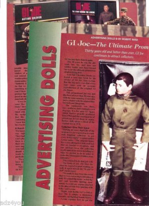 1997 Article/Information On G.I./GI Joe Action Soldier Figures Dolls