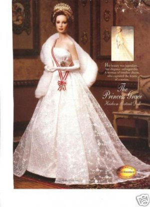 1995 Princess Grace Heirloom Portrait Doll Ad