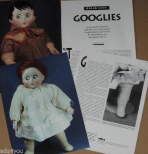 Article/Pics/Info on GOOGLIES/GOOGLY Bisque Dolls