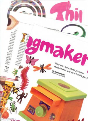 Article/Pics/Info on 1960s Vintage Mattel Thingmaker Toys