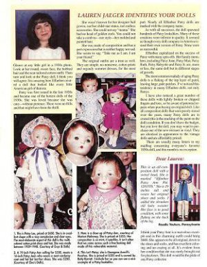 Article/Pictures/Info on Effanbee Patsy Family Dolls