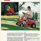1976 Massey Ferguson/MF Riding Lawn Mowers 626/832 Ad w/Specs & Dimensions