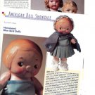 Interesting Article/Pics/Information on Old Horsman Bluebird/Blue Bird Dolls