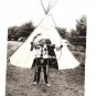 Native American Indian Chief Tepee Photo~Wisconsin Dell
