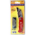 Folding Lock-Back Utility Knife BLUE