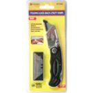 Folding Lock Back Utility Knife BLACK