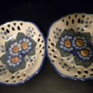 AUTHENTIC POLISH POTTERY 9" DECORATIVE BOWL.BEAUTIFUL PIECE. @@TAKE A LOOK@@
