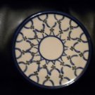 AUTHENTIC POLISH POTTERY HOT PLATE..MUST LOOK@@@BEAUTIFUL PIECE