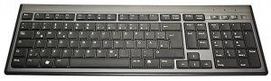 USB slim full size keyboard: KBD-Mercury-812A