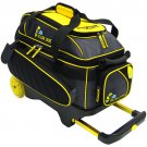 Yellow Jacket Double Roller Bowling Bag