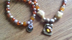 Handcrafted Necklace and Bracelet Set