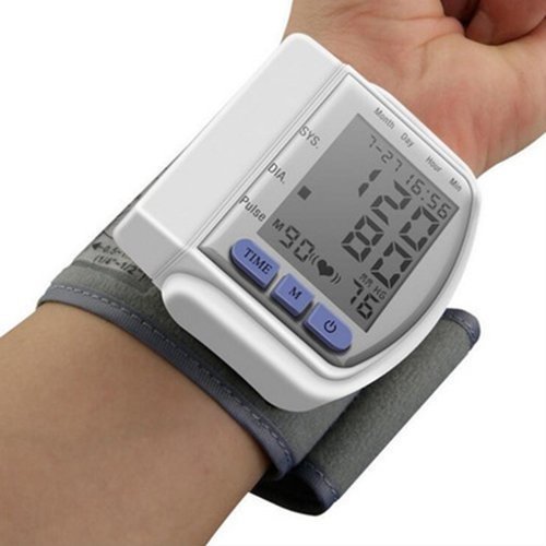 Electronic Sphygmomanometer Digital Wrist Blood Pressure Monitor