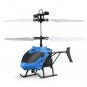 2019 Blue New Helicopter Induction Mini Drone Aircraft