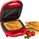 Compact Sandwich Maker Nonstick Quick Cooking Appliance For Small Spaces New