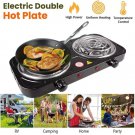 2000W Portable Kitchen Electric Double Burner Hot Plate Cooktop Cooking Stove
