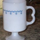 Pyrex Pink Frosted Garland Irish Coffee Mug