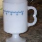 Pyrex Pink Frosted Garland Irish Coffee Mug