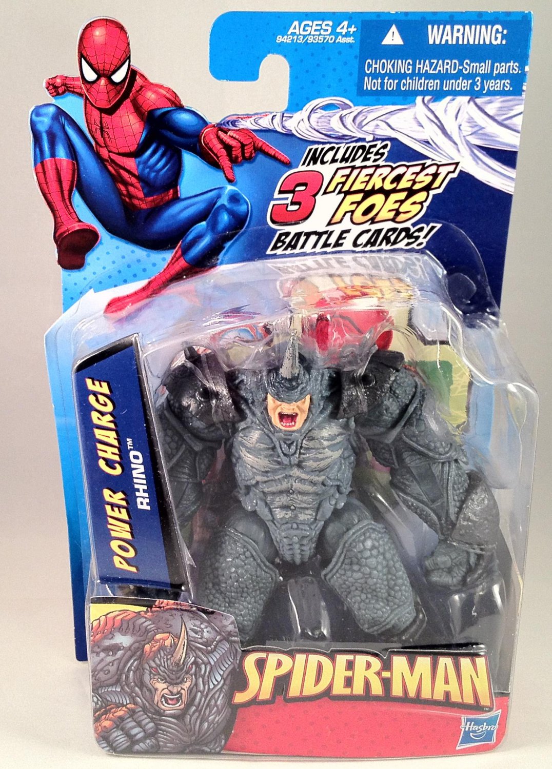 rhino from spider man toy