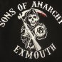 Sons of Anarchy, Retro Hoodie. Samcro Personalized embroidered XXXL SOA