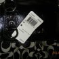 Coach Ashley F15440 Sateen/Leather Large! Satchel Black white/Black