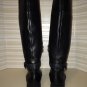 Vince Camuto Women's Flavian Black Leather Boots size 8 B $49.99