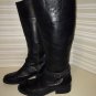 Vince Camuto Women's Flavian Black Leather Boots size 8 B $49.99