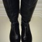 Vince Camuto Women's Flavian Black Leather Boots size 8 B $49.99