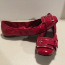 B. Makowsky Gene Womens Patent Leather Flats Red size 9.5