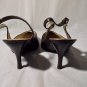 Guess brown leather slingback women's size 8.5