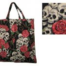 Alexander Henry "Rose Tattoo" cotton tote bag