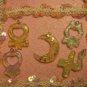 ☆Sailor moon ☆ :SCOUT KEYCHAINS: ☆¤°.¸¸.•´¯`»