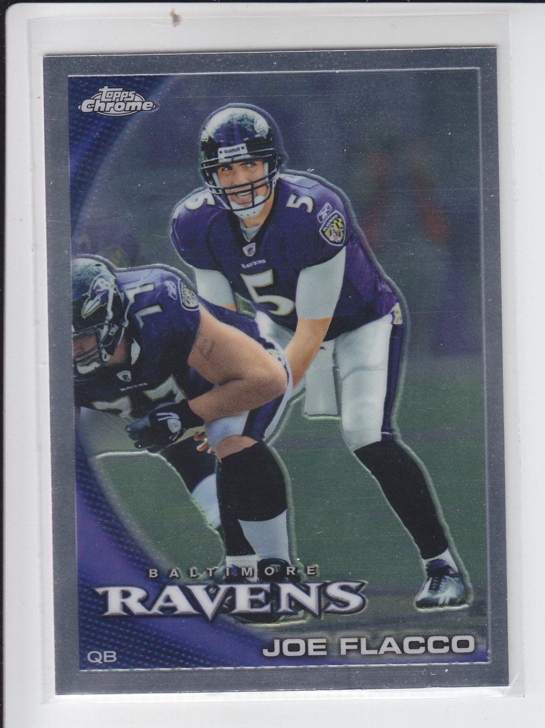 2010 Topps Chrome #C59 Joe Flacco Ravens