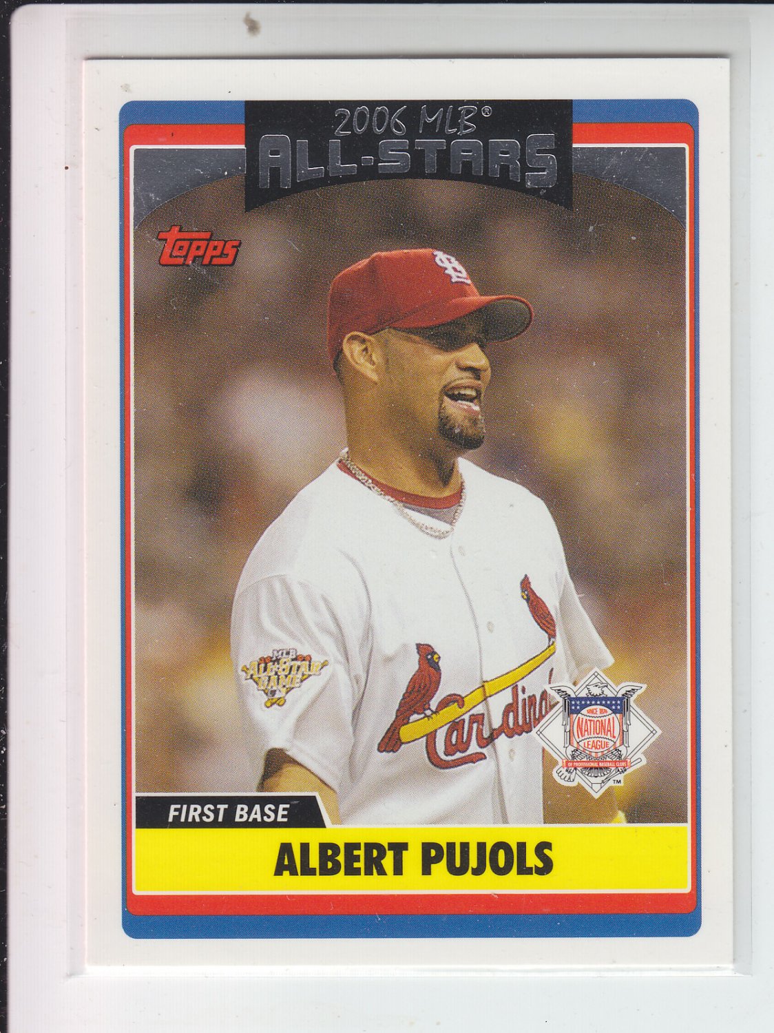 2006 Topps Update AS #229 Albert Pujols Cardinals Angels