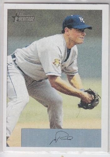 Joe Randa Baseball Trading Card 2002 Bowman Heritage #127 Royals