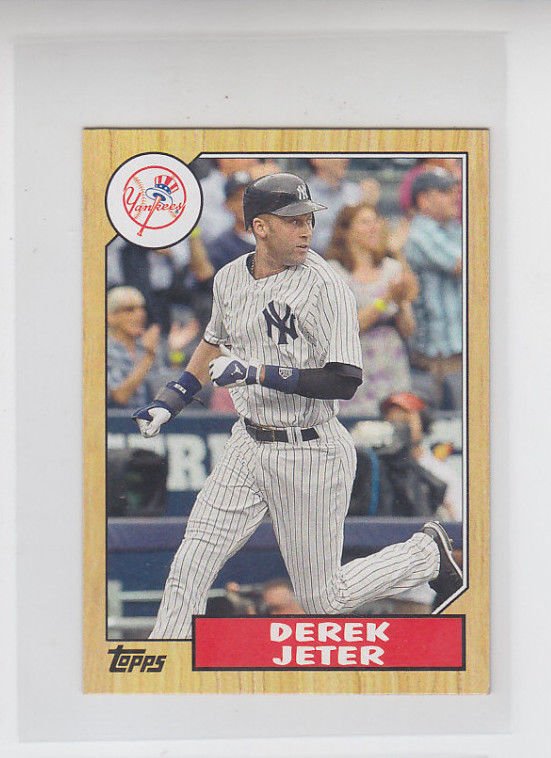 Derek Jeter 1987 Mini 2012 Topps #TM16 Yankees